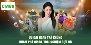 Ưu Đãi Hoàn Trả Khủng - Khám Phá CM88, Trải Nghiệm Cực Đã